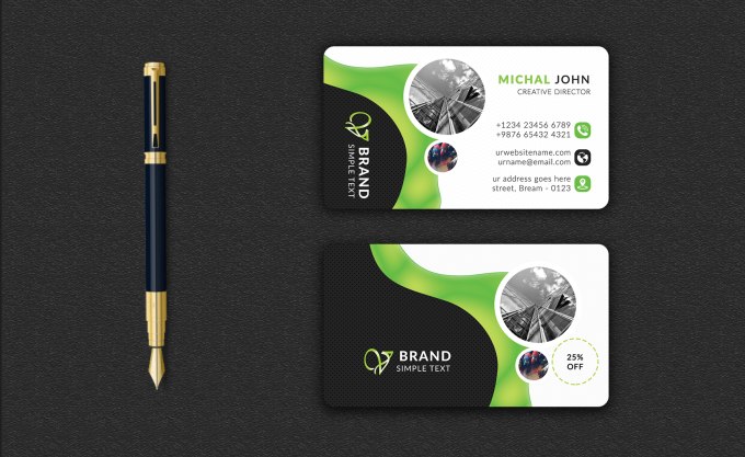 Gig Preview - Design print ready business card