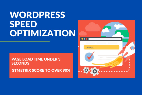 Gig Preview - Increase wordpress speed optimization for core web vitals