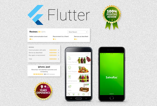 Gig Preview - Create flutter mobile application