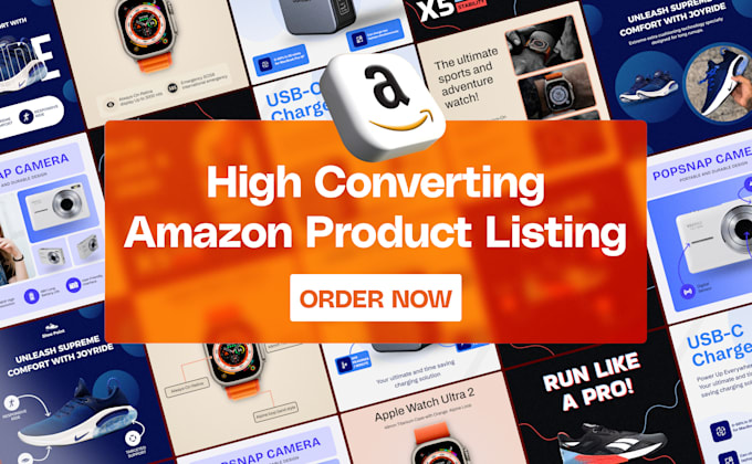 Gig Preview - Design high converting amazon product listing images