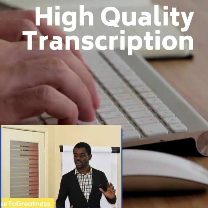 Gig Preview - Transcribe great audio  or video transcription in 7hrs