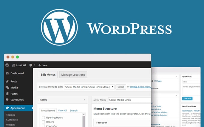 Gig Preview - Fix,customize and create responsive wordpress website