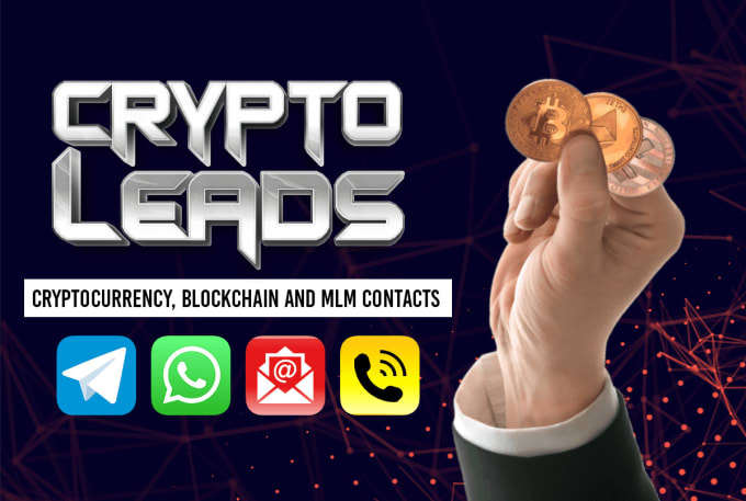 Gig Preview - Ico cryptocurrency leads blockchain mail list