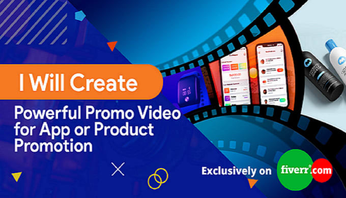 Gig Preview - Create a powerful promo video for app product or website promotion