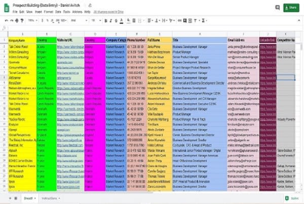 Gig Preview - Do data entry, web research, typing work in hours