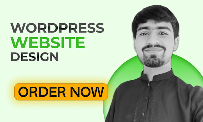 Gig Preview - Build wordpress website development, create website design