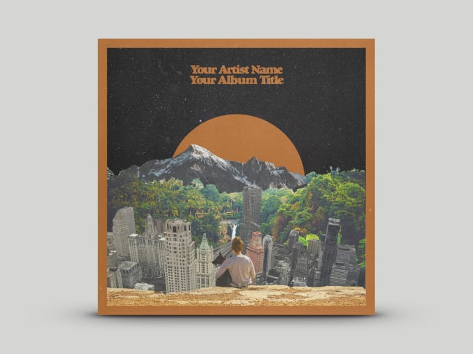 Gig Preview - Craft your vintage album cover and single artwork