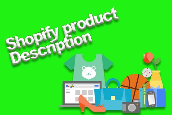 Gig Preview - Edit your shopify product descriptions and titles