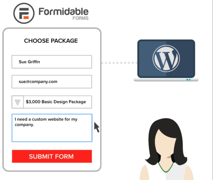 Gig Preview - Customize the formidableforms for wp site