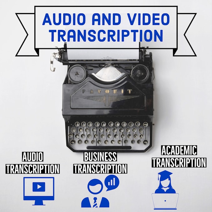 Gig Preview - Transcribe your english youtube audio or video