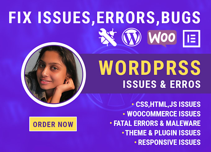 Gig Preview - Fix wordpress issues, fix woocommerce issues or do woocommerce customization