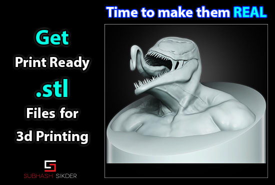 Gig Preview - Repair your stl file for 3d printing fast