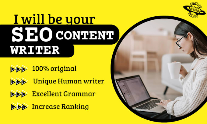 Gig Preview - Be your SEO website content writer