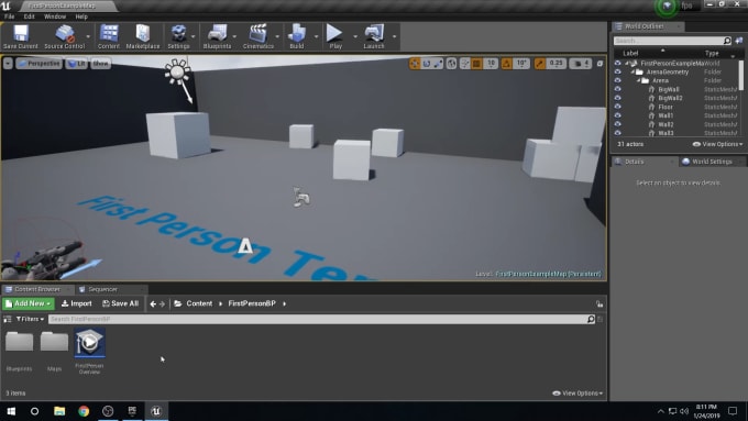 Gig Preview - Create an educational unreal engine video