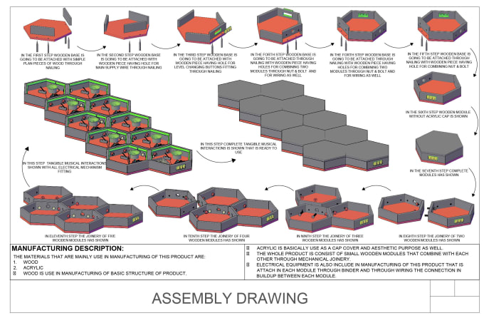 Gig Preview - Do 2d drawings for manufacturing and laser cutting