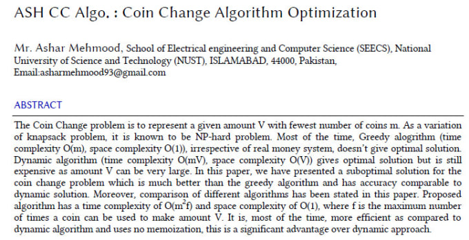 Gig Preview - Design, optimize algorithms for complex problems and code them in any language