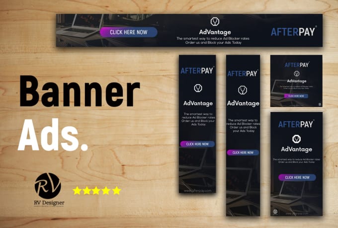 Gig Preview - Design a unique any size banner ad