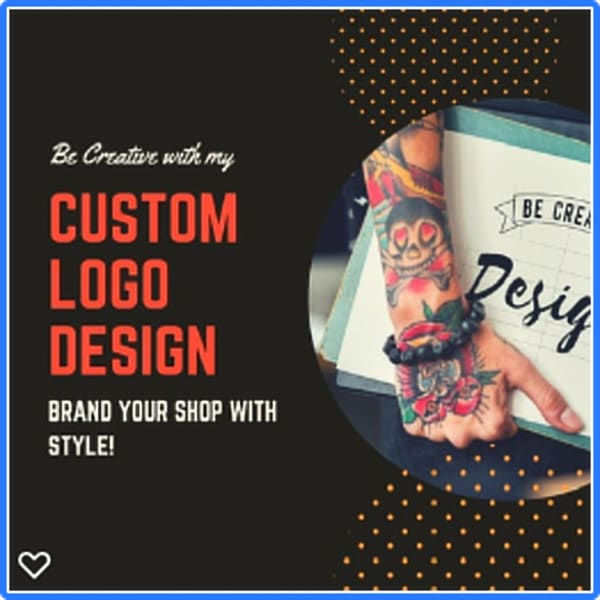 Gig Preview - Create a custom logo design for your etsy store