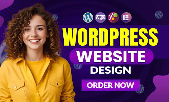 Gig Preview - Build wordpress website development, business website or redesign wordpress site