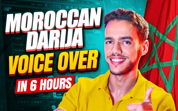 Bestseller - record a moroccan darija arabic voice over