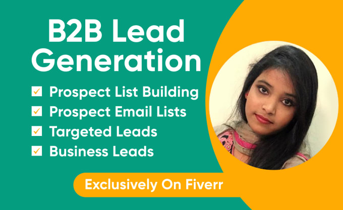 Gig Preview - Do b2b lead generation and GEO targeted lead prospecting