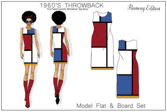 Gig Preview - Fashion cad illustration flats technical drawings