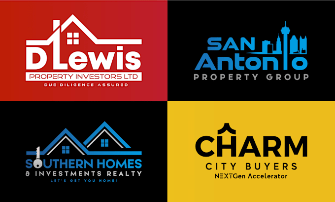 Gig Preview - Do real estate logo design with full files