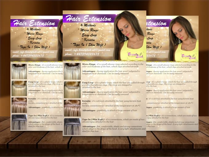 Gig Preview - Design leaflet, flyer, brochure, business card, menu, poster