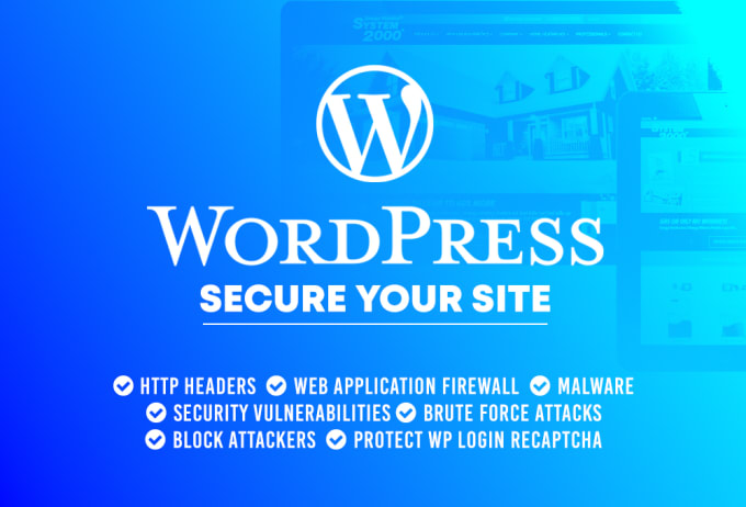 Gig Preview - Secure your wordpress site