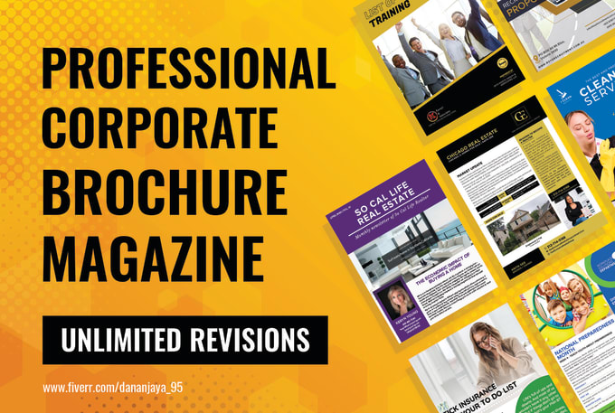 Gig Preview - Design a professional corporate brochure