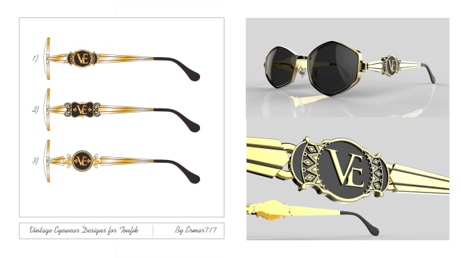 Bestseller - do eyewear design with jewelry style