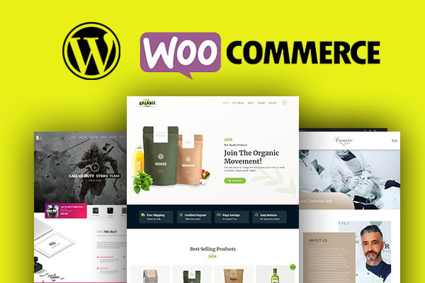 Gig Preview - Create wordpress ecommerce website or woocommerce store