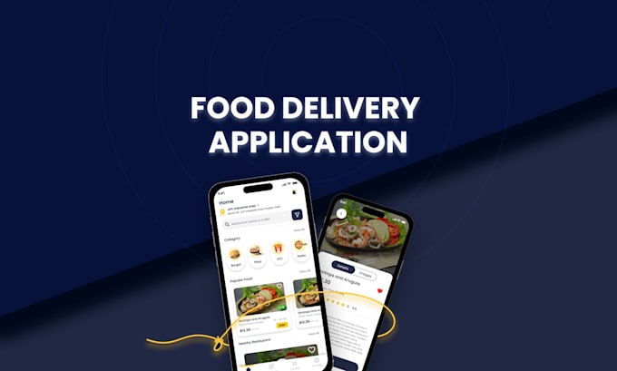 Gig Preview - Our agency will develop food delivery app restaurant app online food odering website uber eats