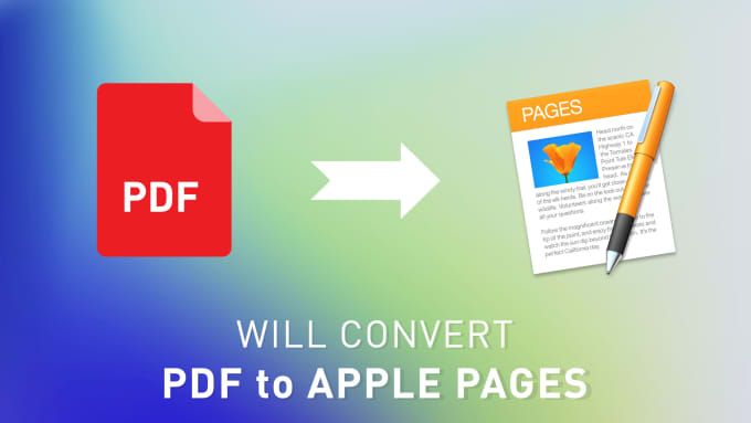 Gig Preview - Convert PDF to pages