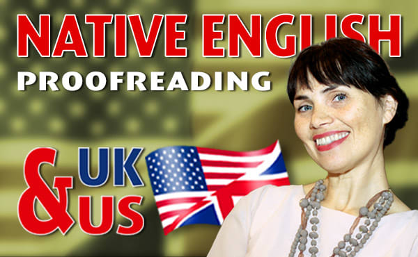 Gig Preview - Do professional english proofreading and editing