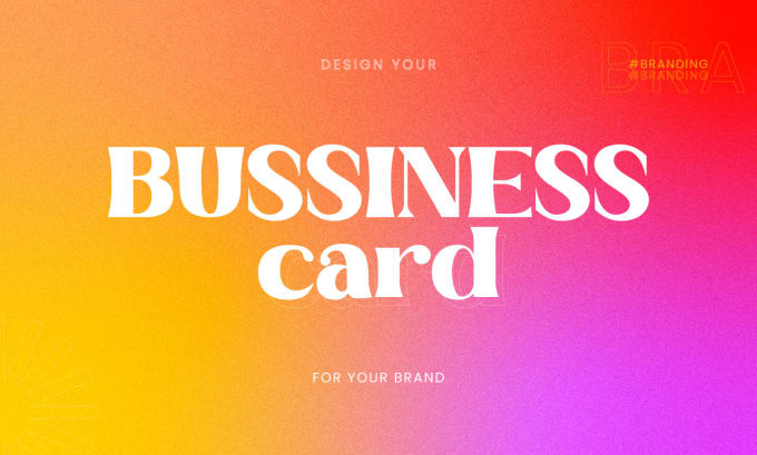 Gig Preview - Design your business card