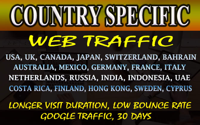 Gig Preview - Drive unlimited genuine keyword targeted real web traffic