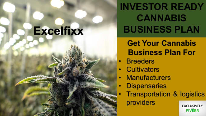 Bestseller - write your cannabis or marijuana business plan