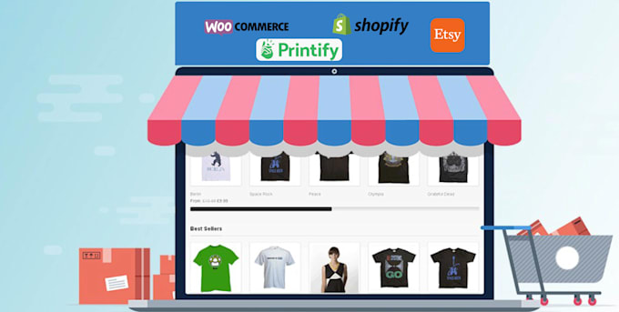 Gig Preview - Add products for your ecommerce store