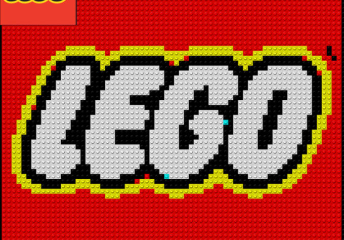 Change your logo or text into lego / toy bricks by Mcloughlin