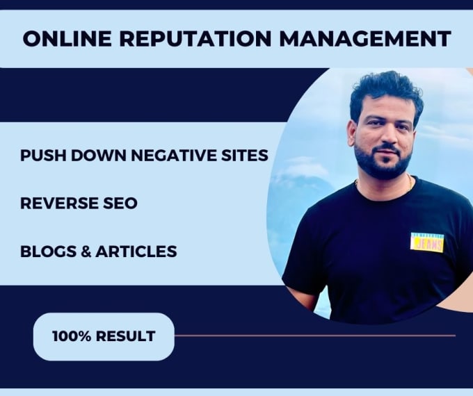 Gig Preview - Help to improve your online reputation management