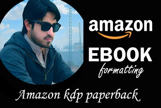 Gig Preview - Do amazon kindle ebook formatting, kdp paperback formatting