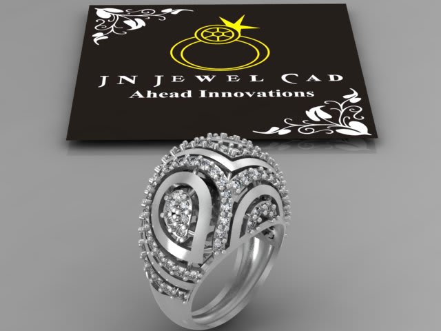 Gig Preview - Create 3d cad model designing of any jewelry