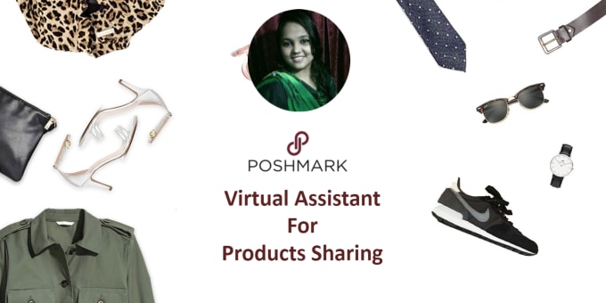 Gig Preview - Be poshmark virtual assistant for product sharing