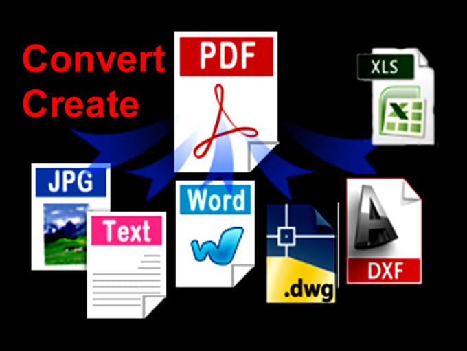 Gig Preview - Convert PDF to dwg or dxf and opposite