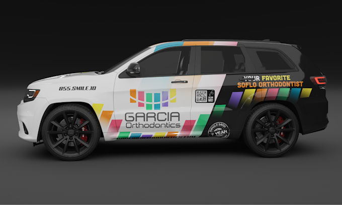 Gig Preview - Make pro and vehicle wrap design or vehicle sticker