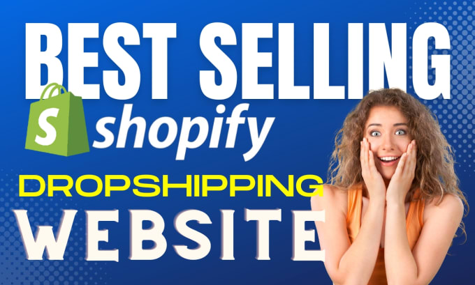 Gig Preview - Create professional shopify dropshipping website