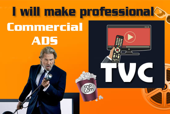 Gig Preview - Make professional TV ads or commercial video