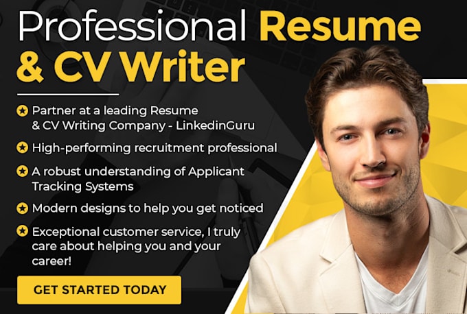 Gig Preview - Write and design a professional resume for you