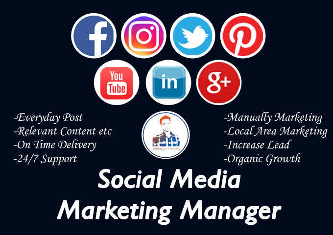 Gig Preview - Do social media marketing and management 30 days